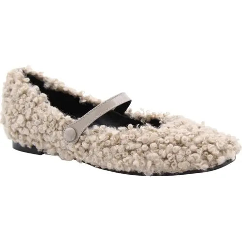 CHAFIA teddy ballerinas