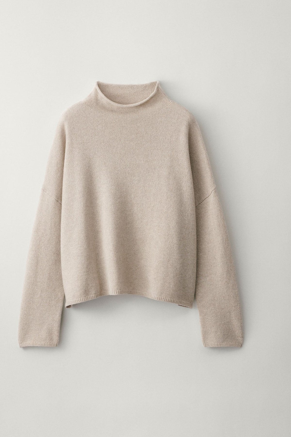 Pull col haut Sandy Lisa Yang – sand – vue 5