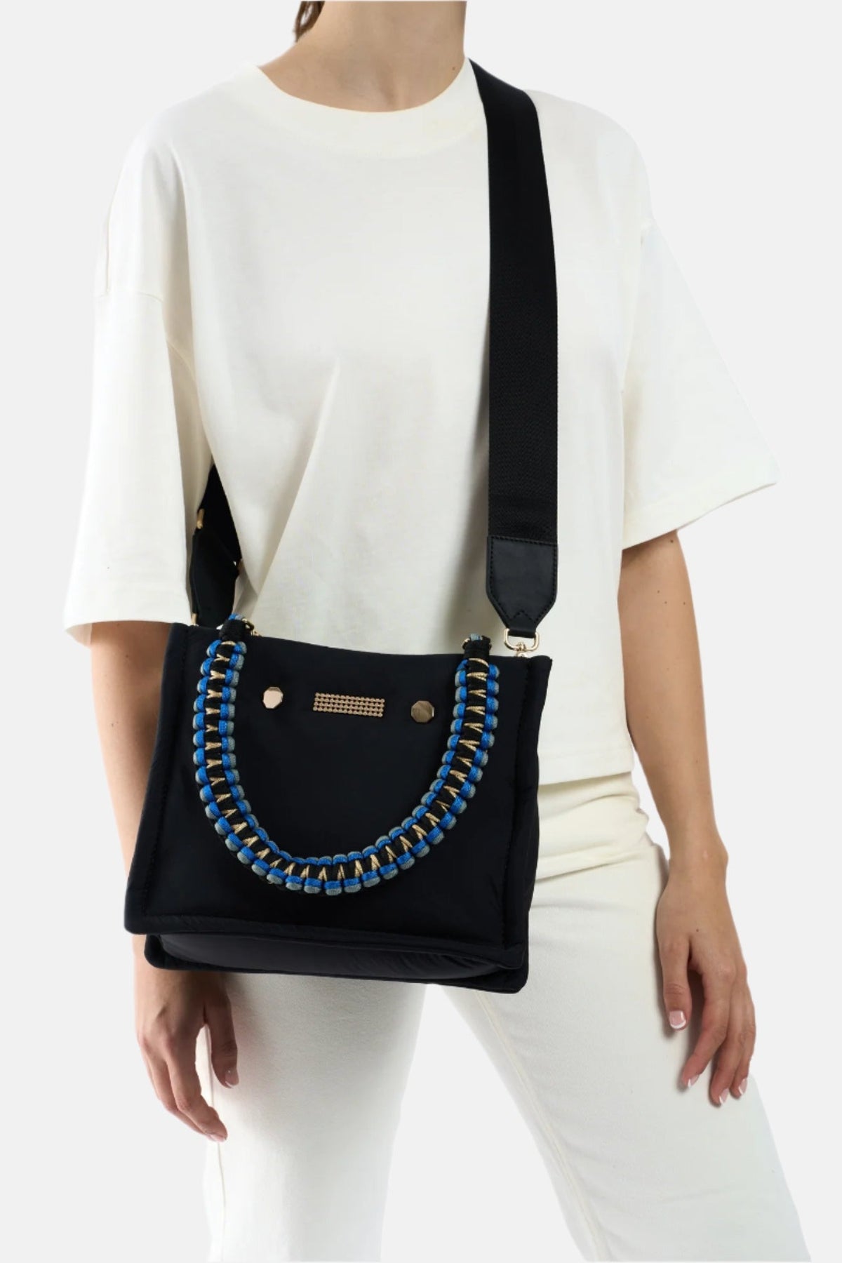Sac Mini Flex Nylon noir Clio Goldbrenner