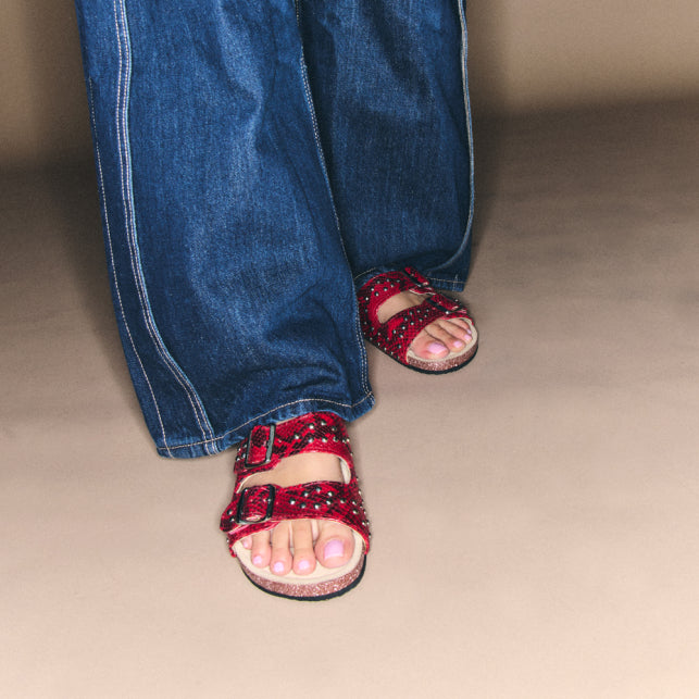 Sandales Odette python