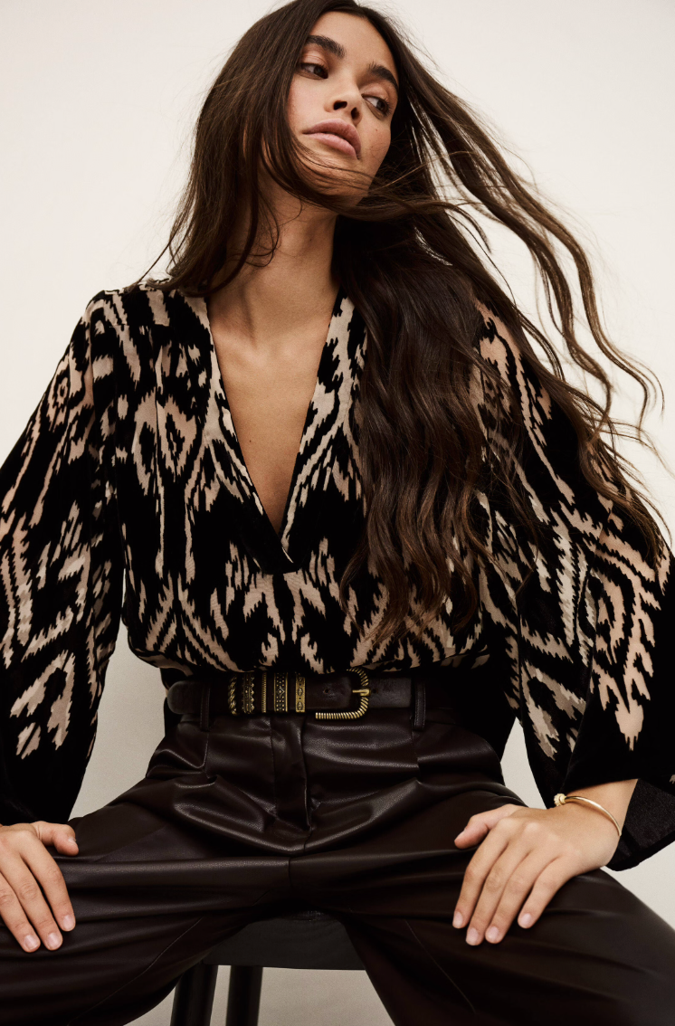 Chemisier print ARRIET