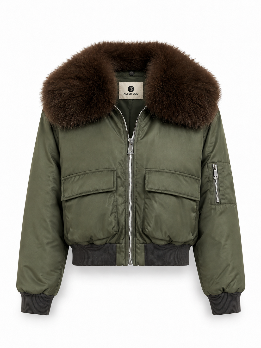 Veste bomber Julia col Aviateur
