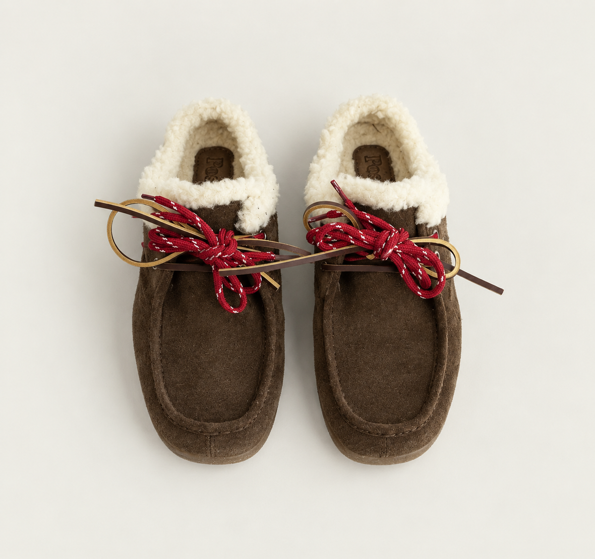 Mules DOLOMITI suede fourrées