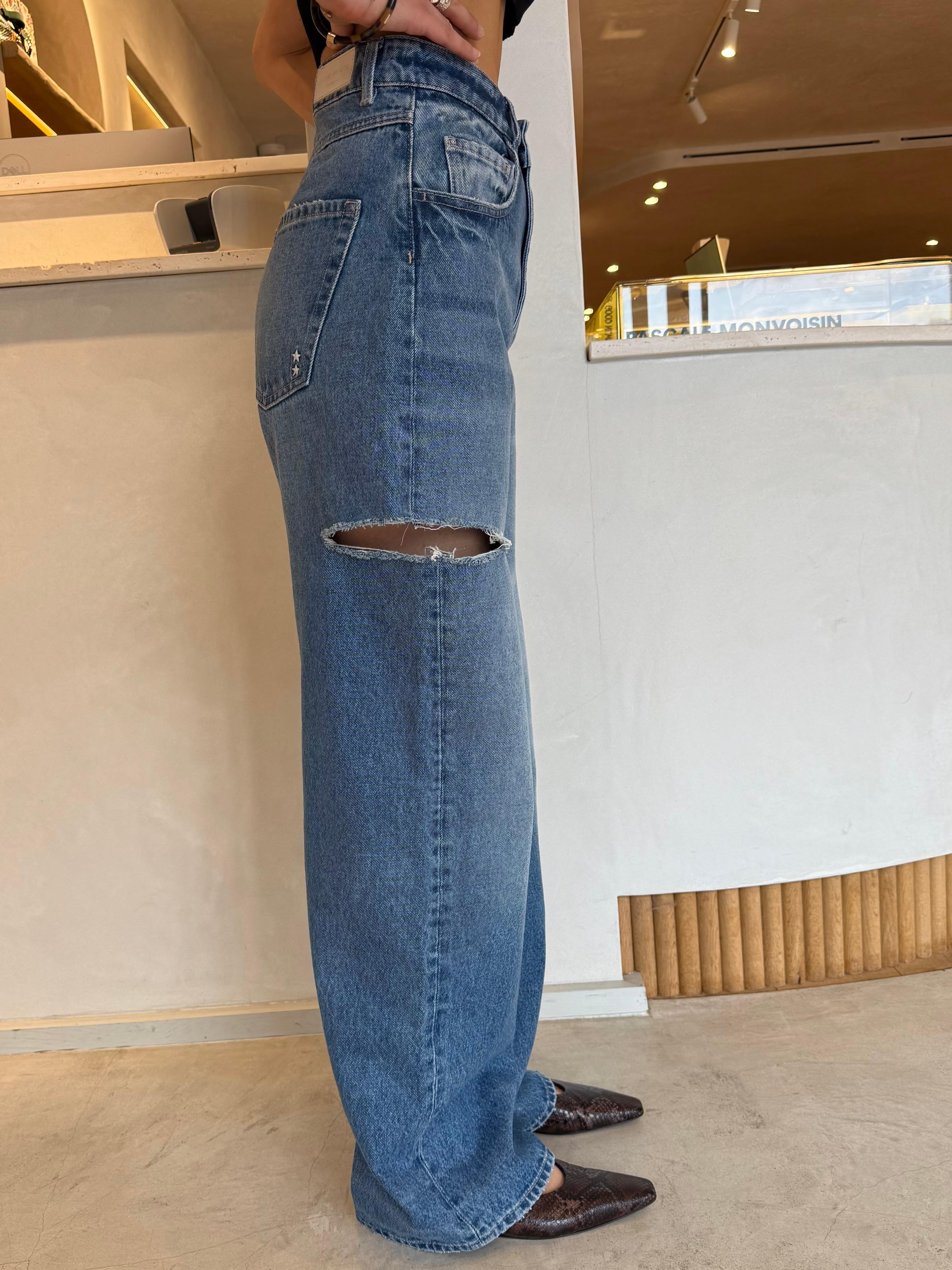 Jeans LARGE POPPY AVEC OUVERTURES