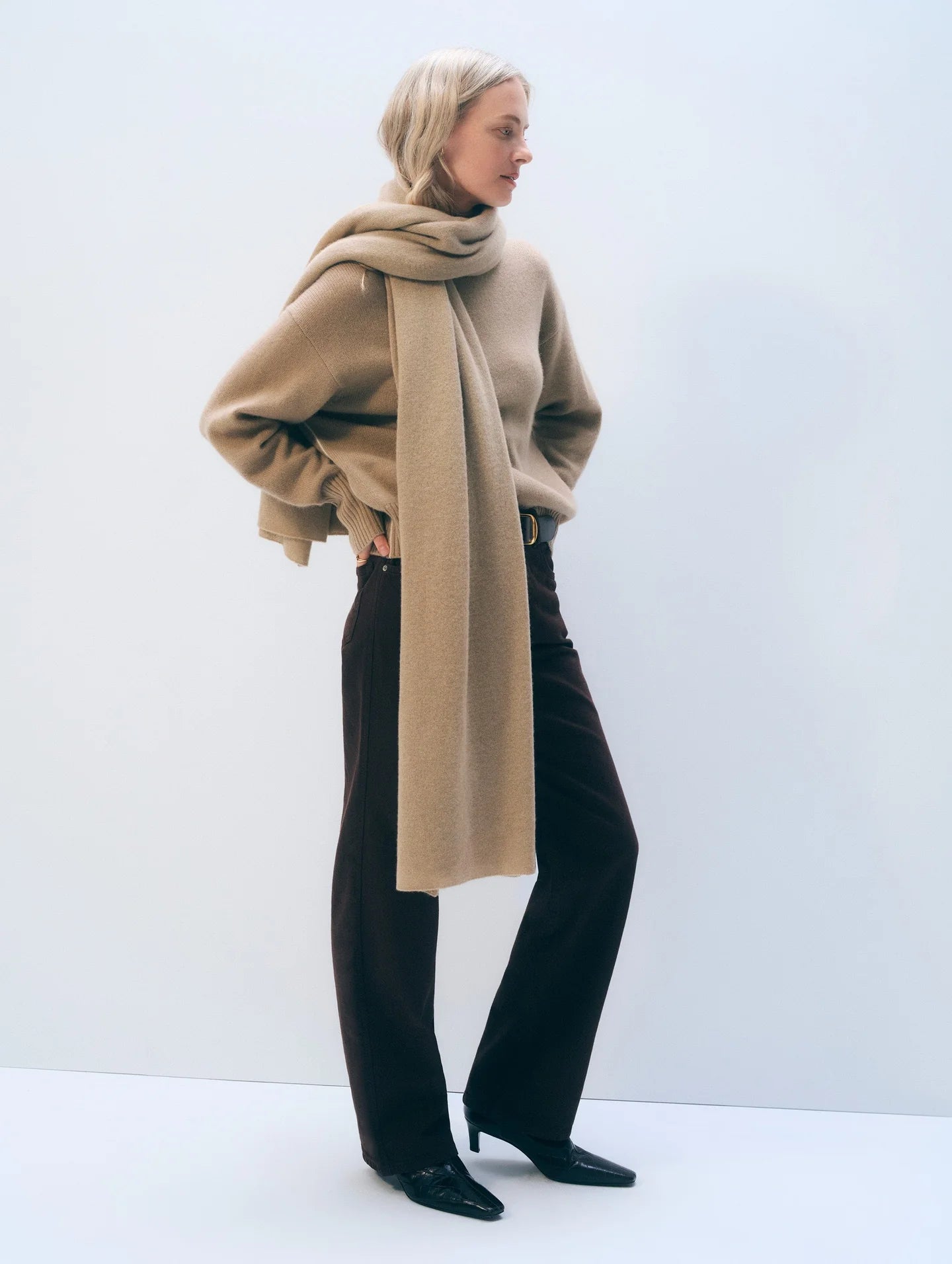 Écharpe Cashmere Travel Wrap