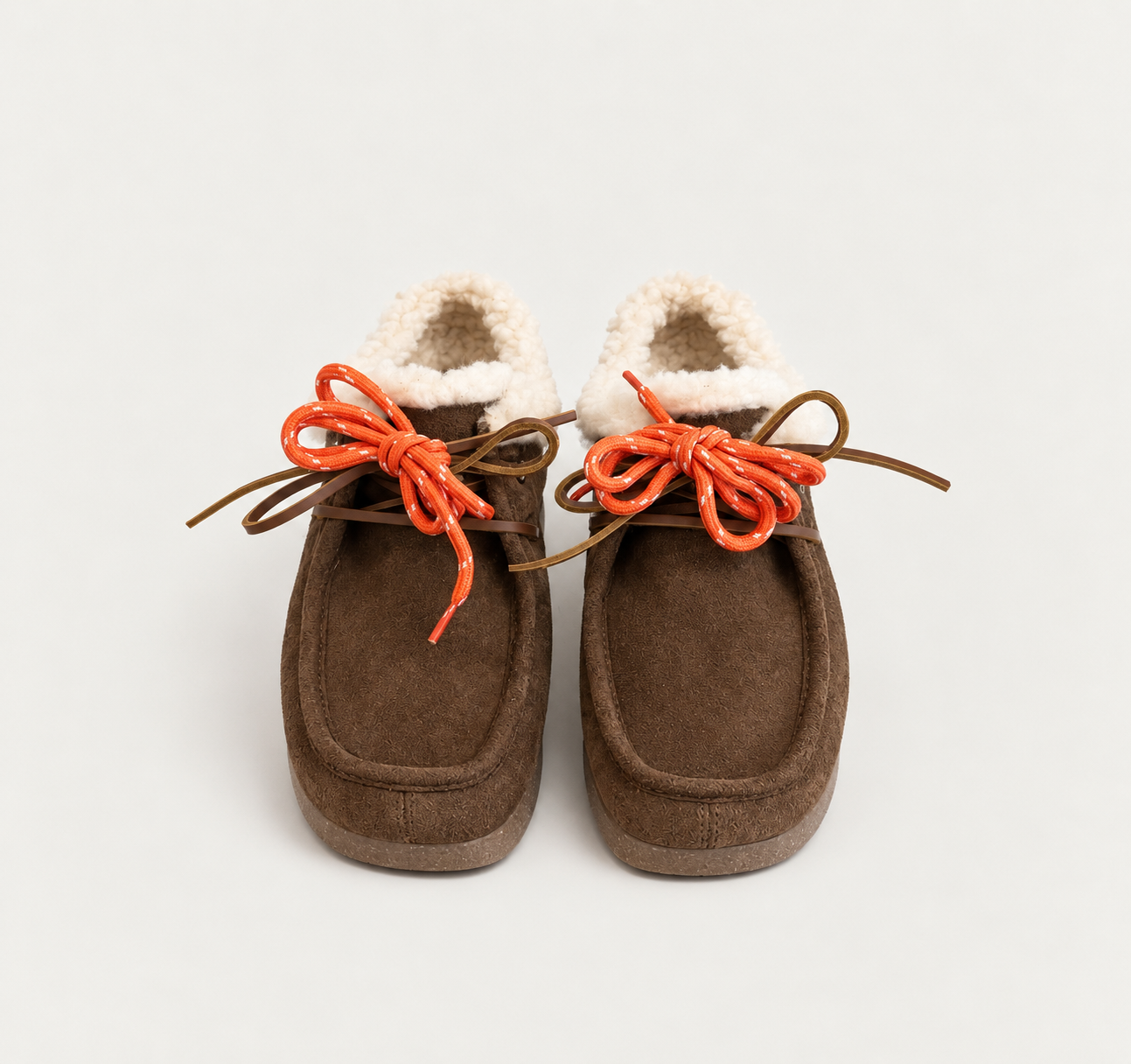 Mules DOLOMITI suede fourrées