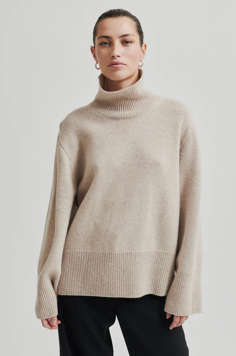 Pull col roulé Alpha