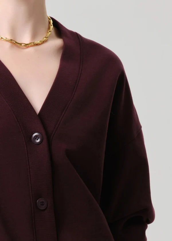 Cardigan polaire