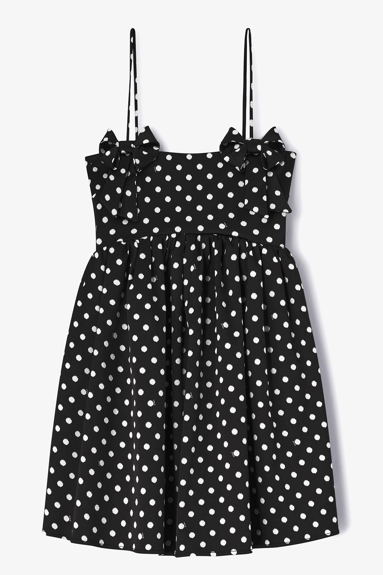 Robe mini à pois