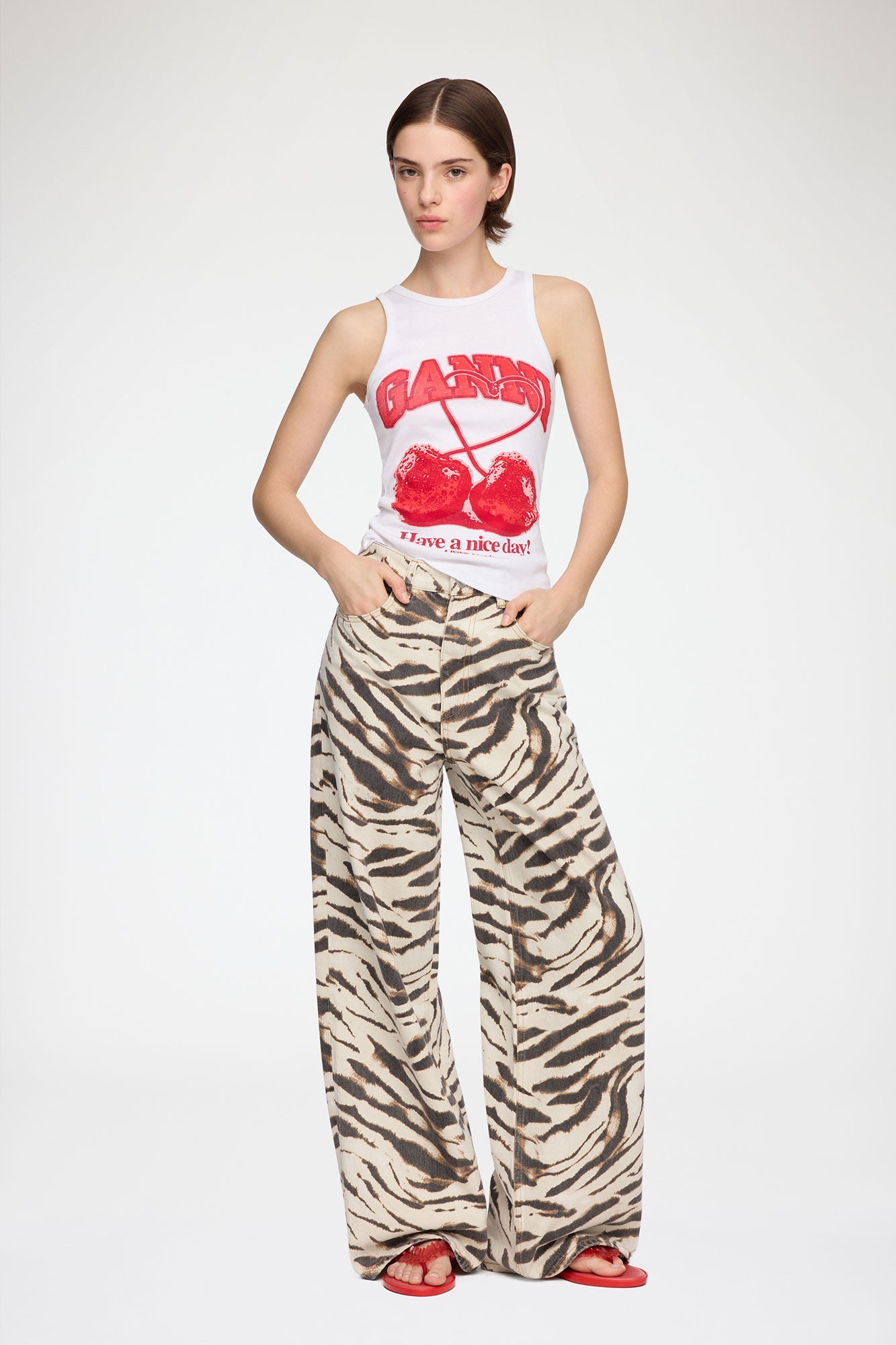 Jeans print