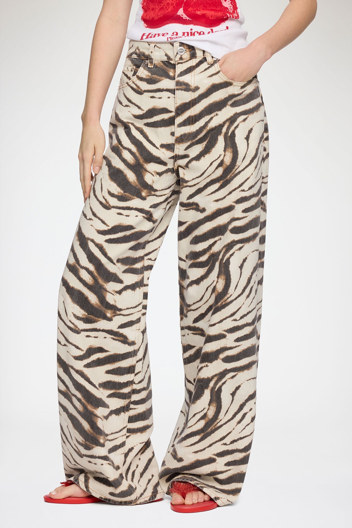 Jeans print