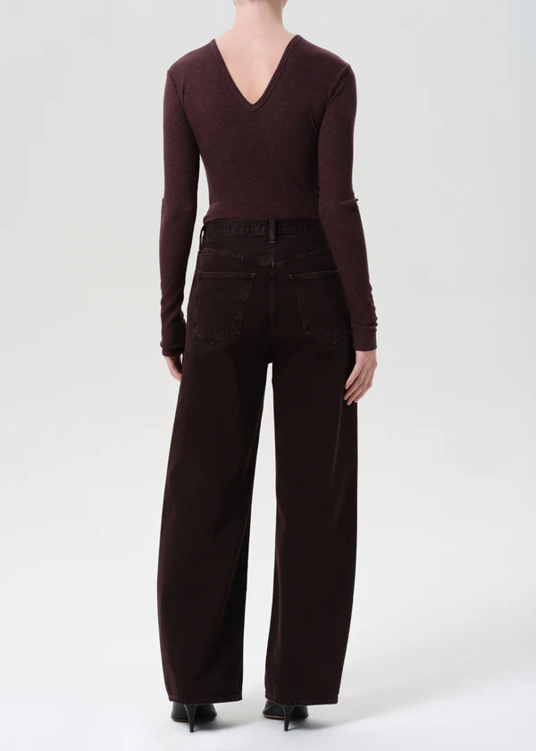 Jeans Low Curve In Sloe Berry