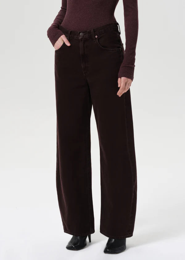 Jeans Low Curve In Sloe Berry
