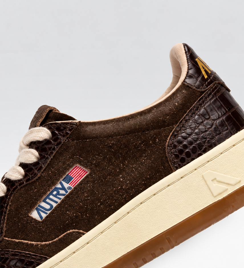 Sneakers Medalist Low Chocolade