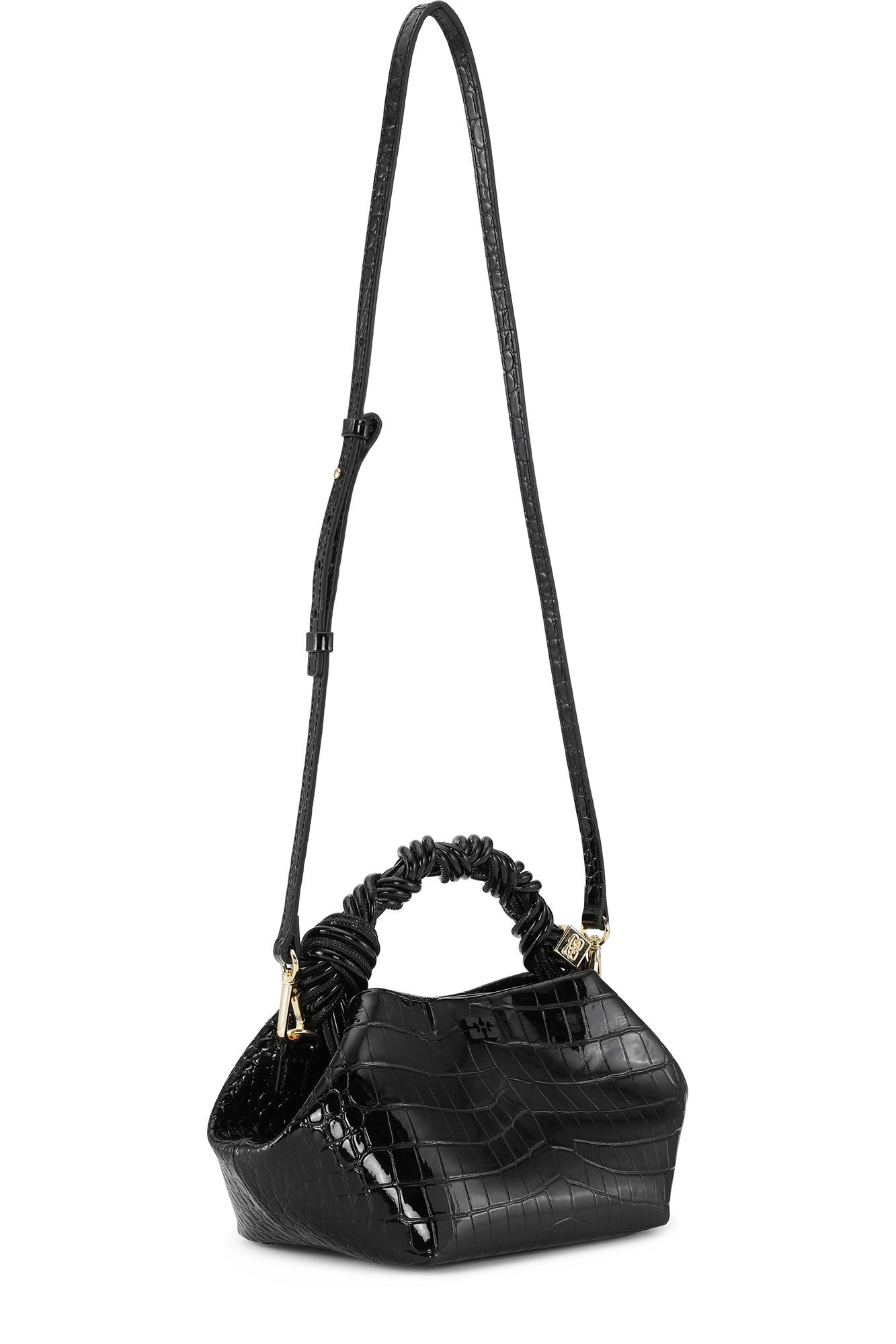 Sac Bou Croco noir