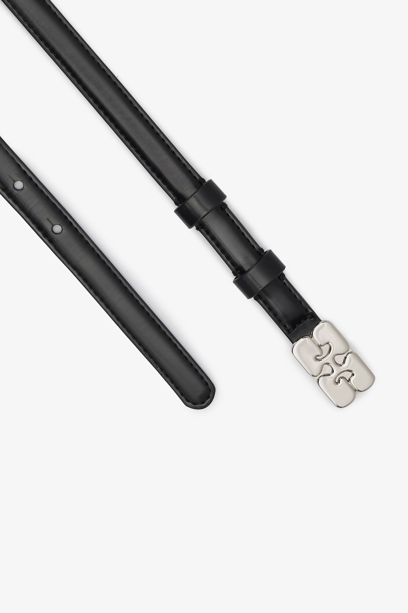 Ceinture Kat noire silver
