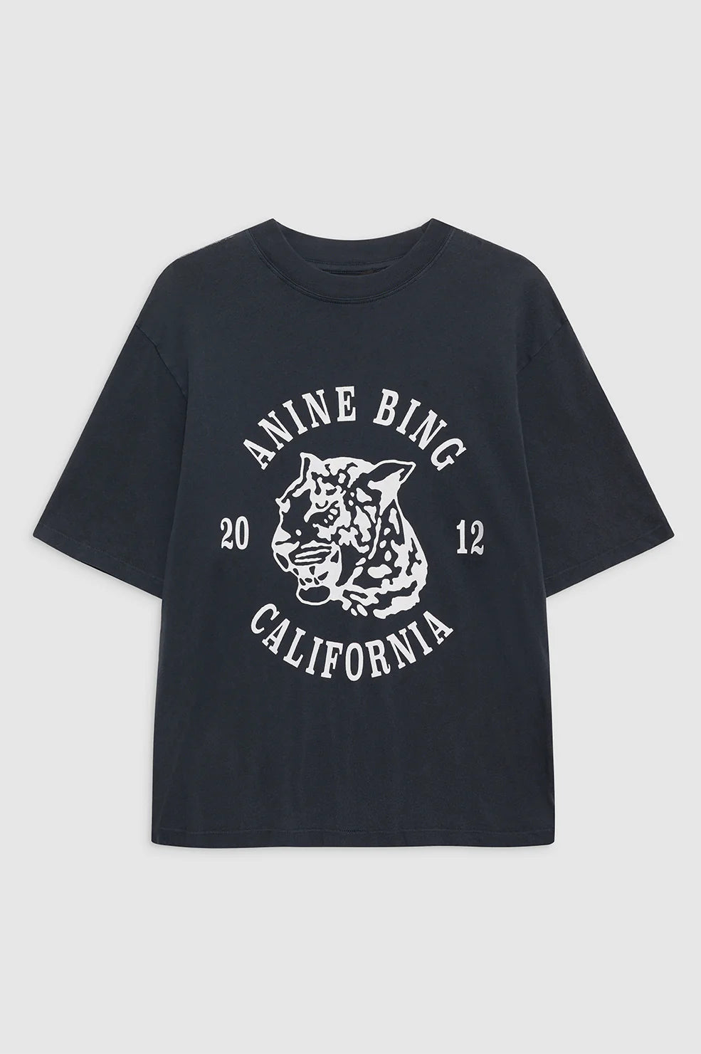 T-shirt Collegiate Leopard