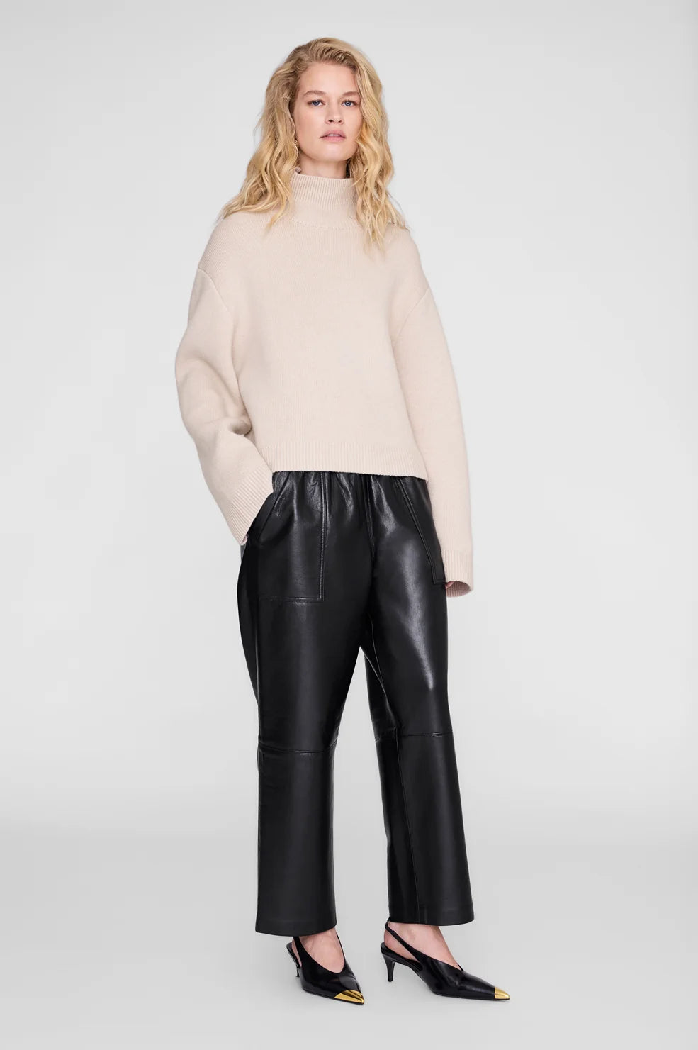 Pantalon cuir BILLY