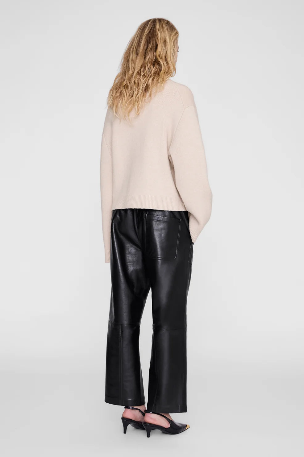 Pantalon cuir BILLY