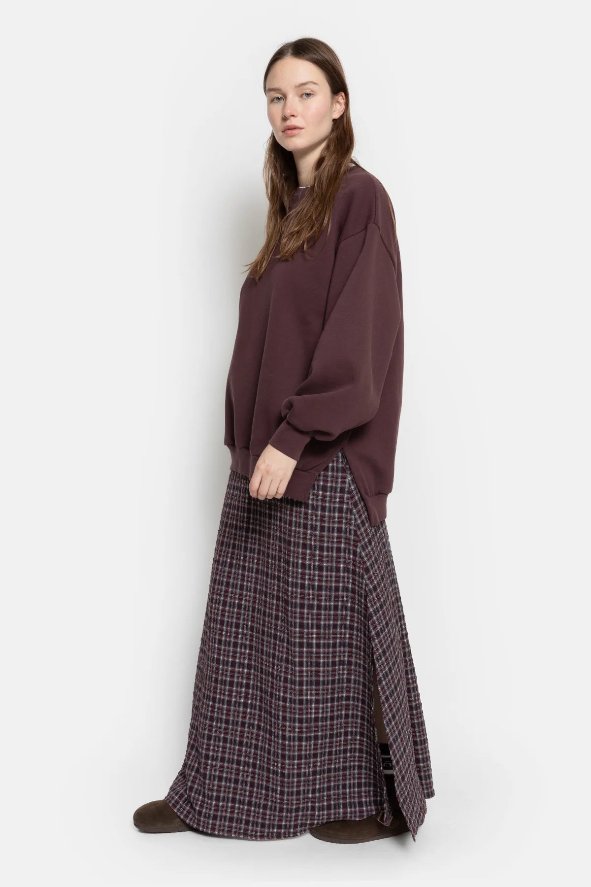 Jupe longue OLIVE