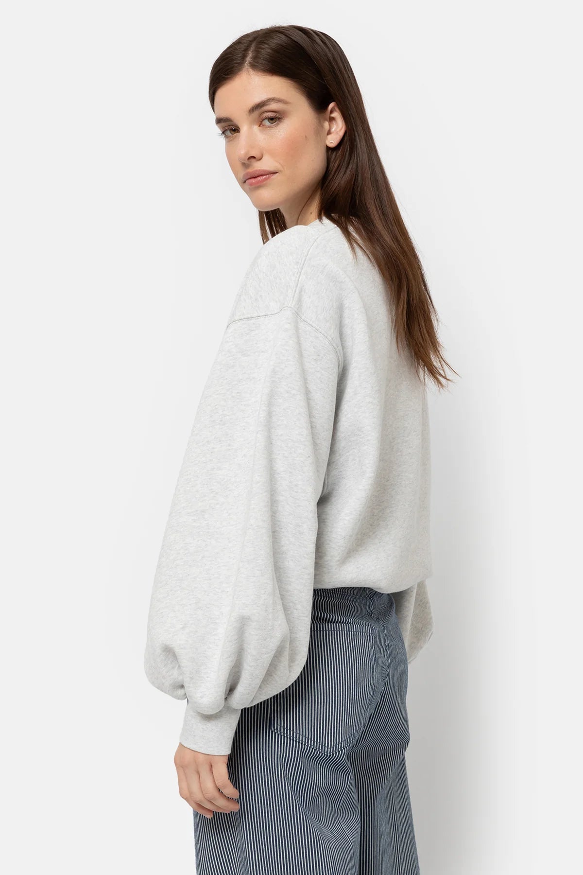 KIM-sweatshirt met puff