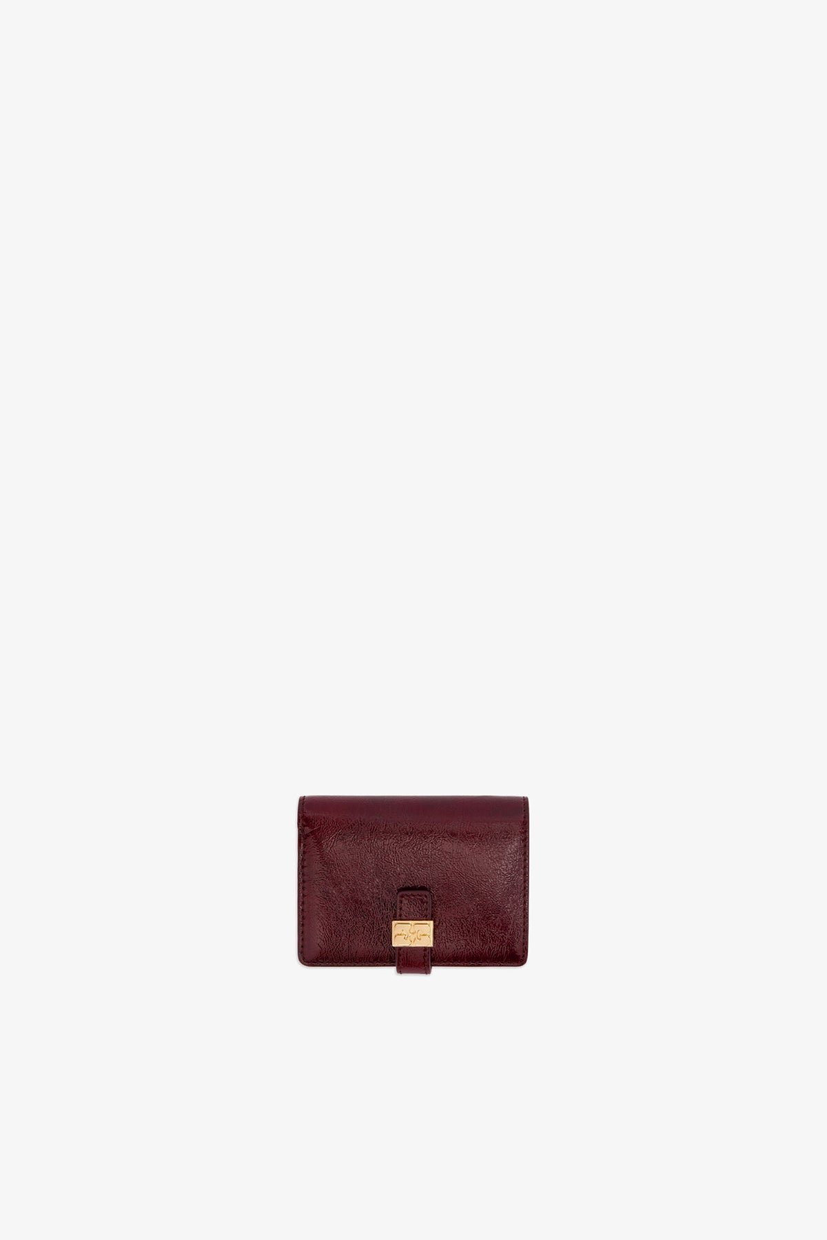 Porte cartes fin rouge Sue