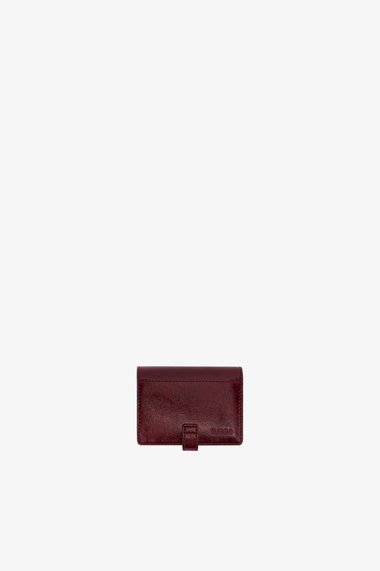 Porte cartes fin rouge Sue