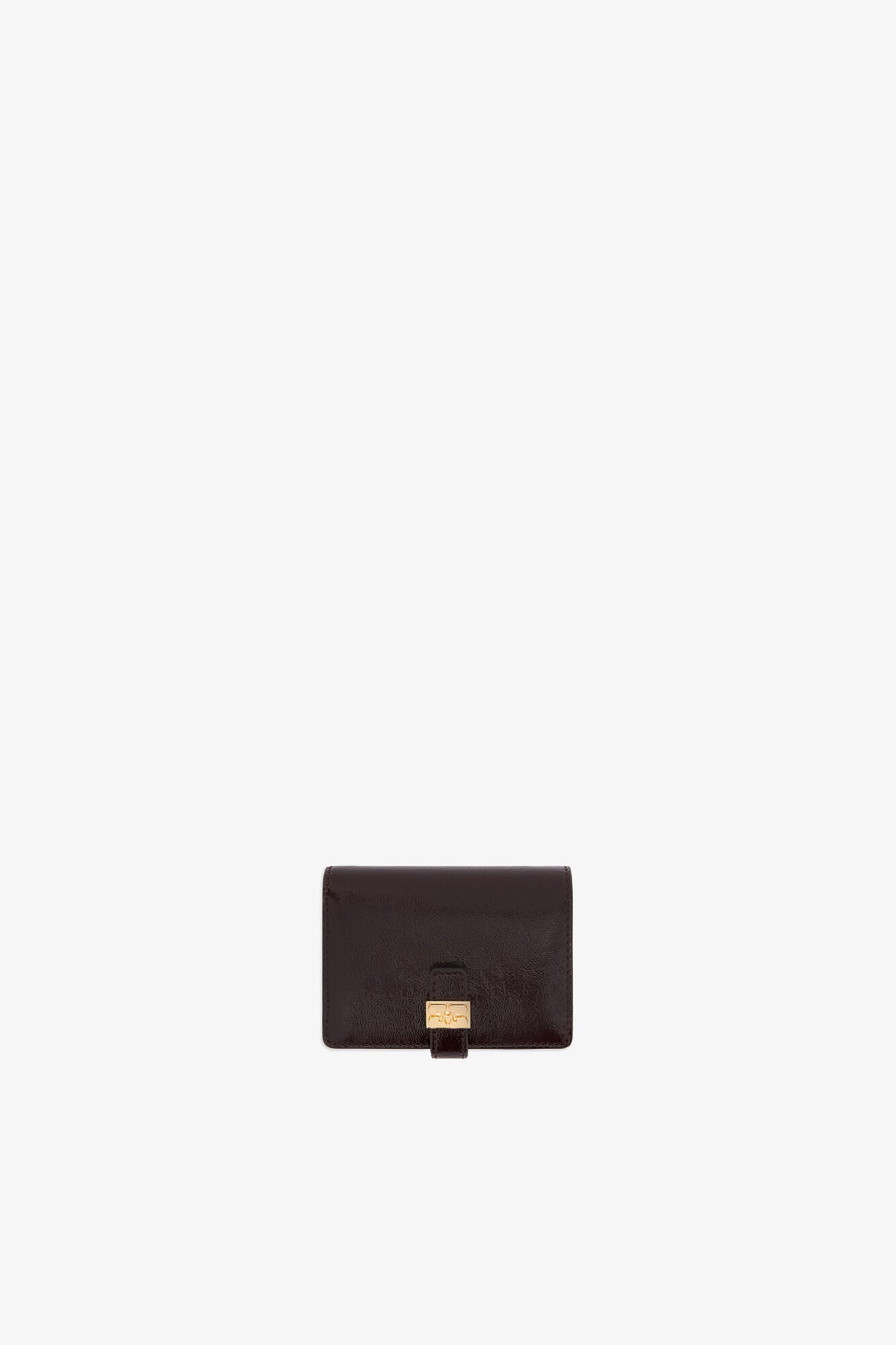 Porte cartes fin marron Sue