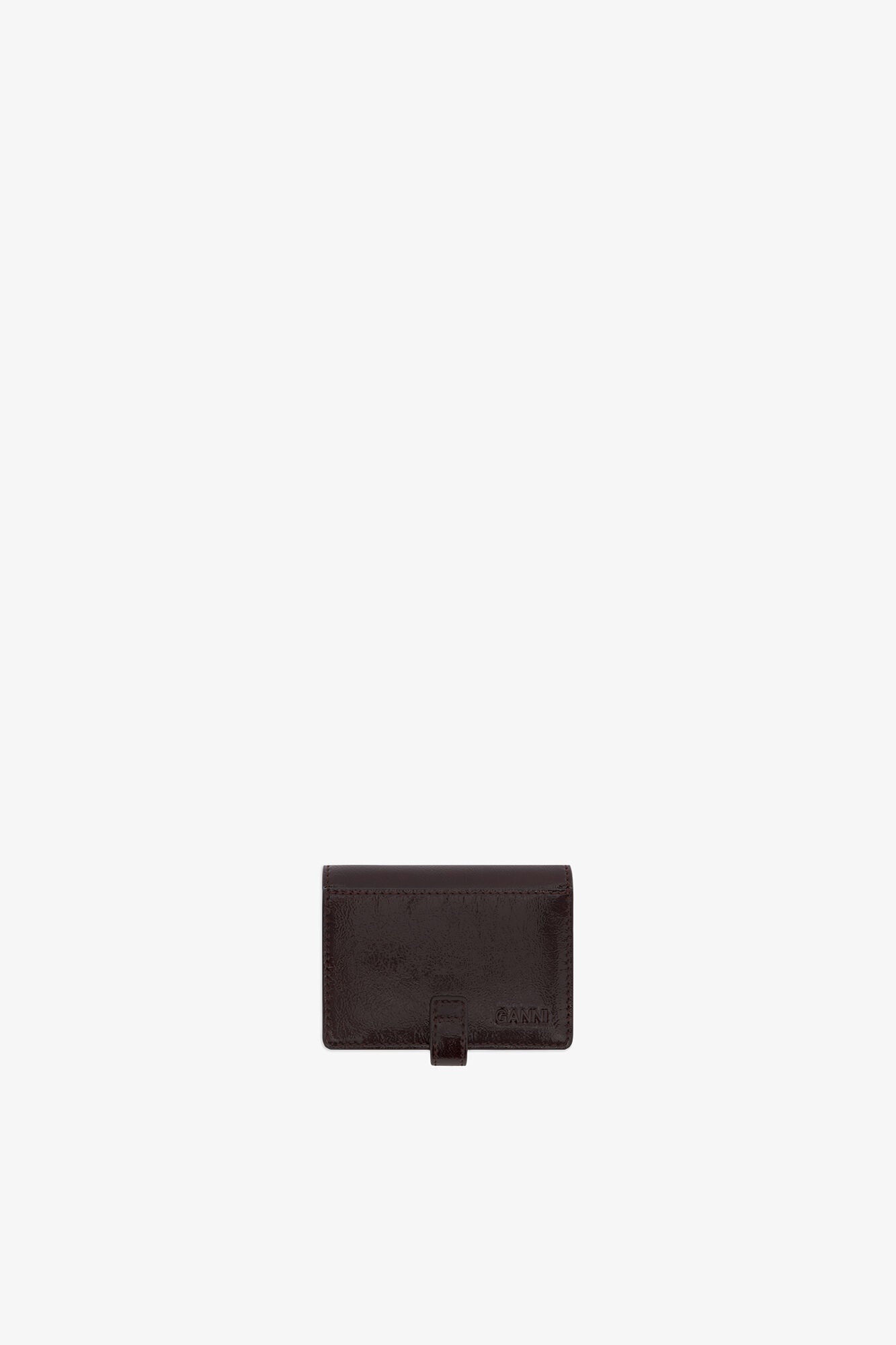 Porte cartes fin marron Sue