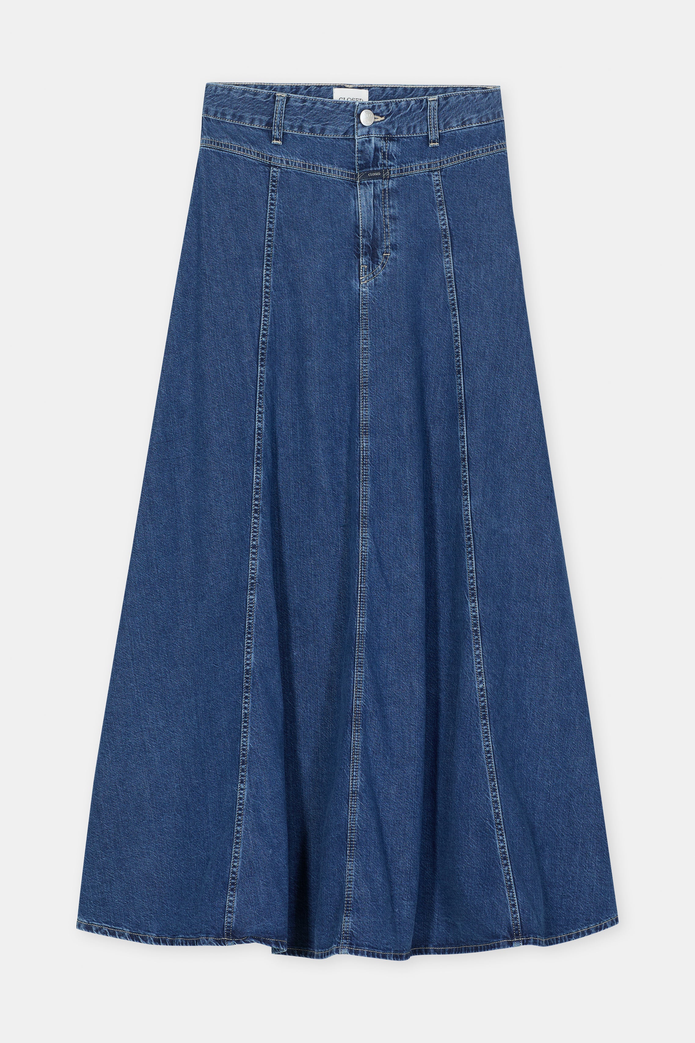 Jupe longue Denim