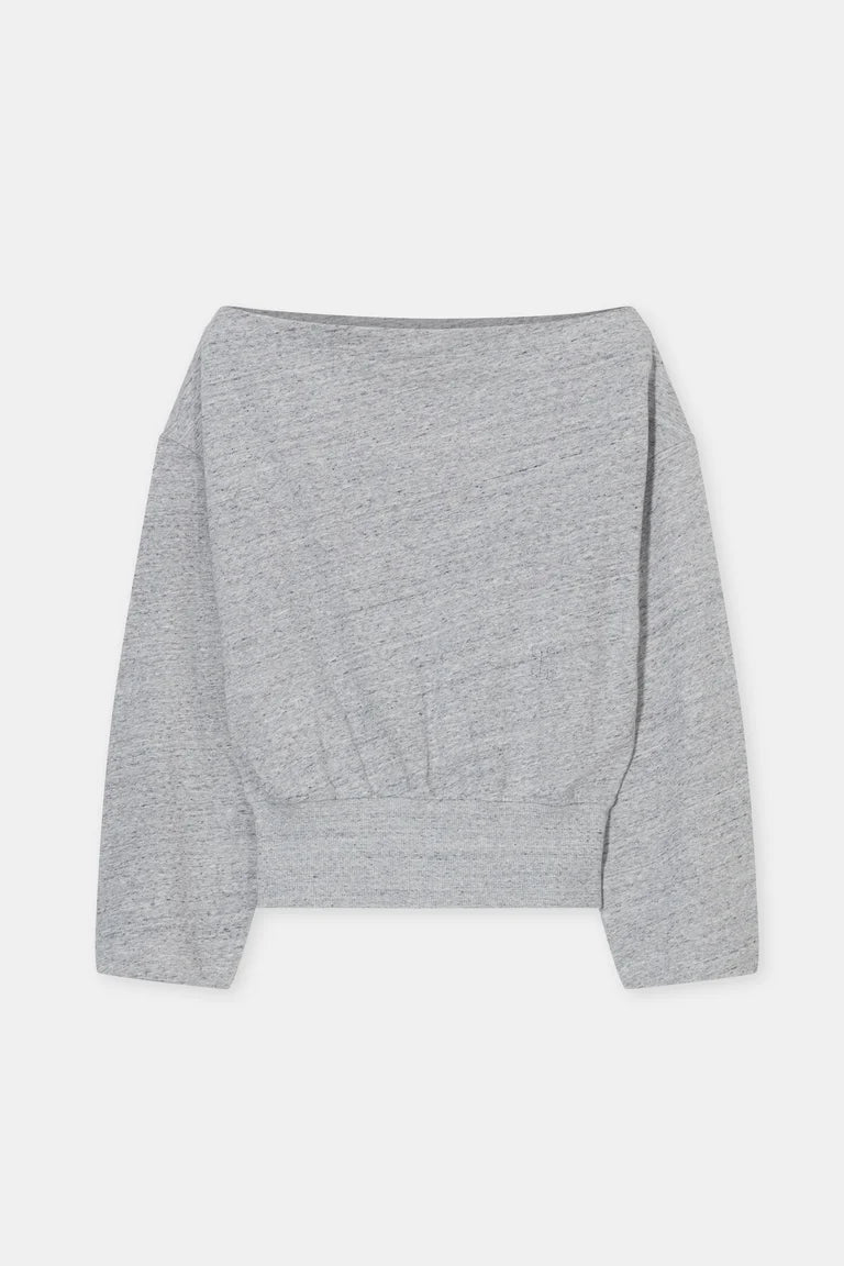 Sweat off-shoulder