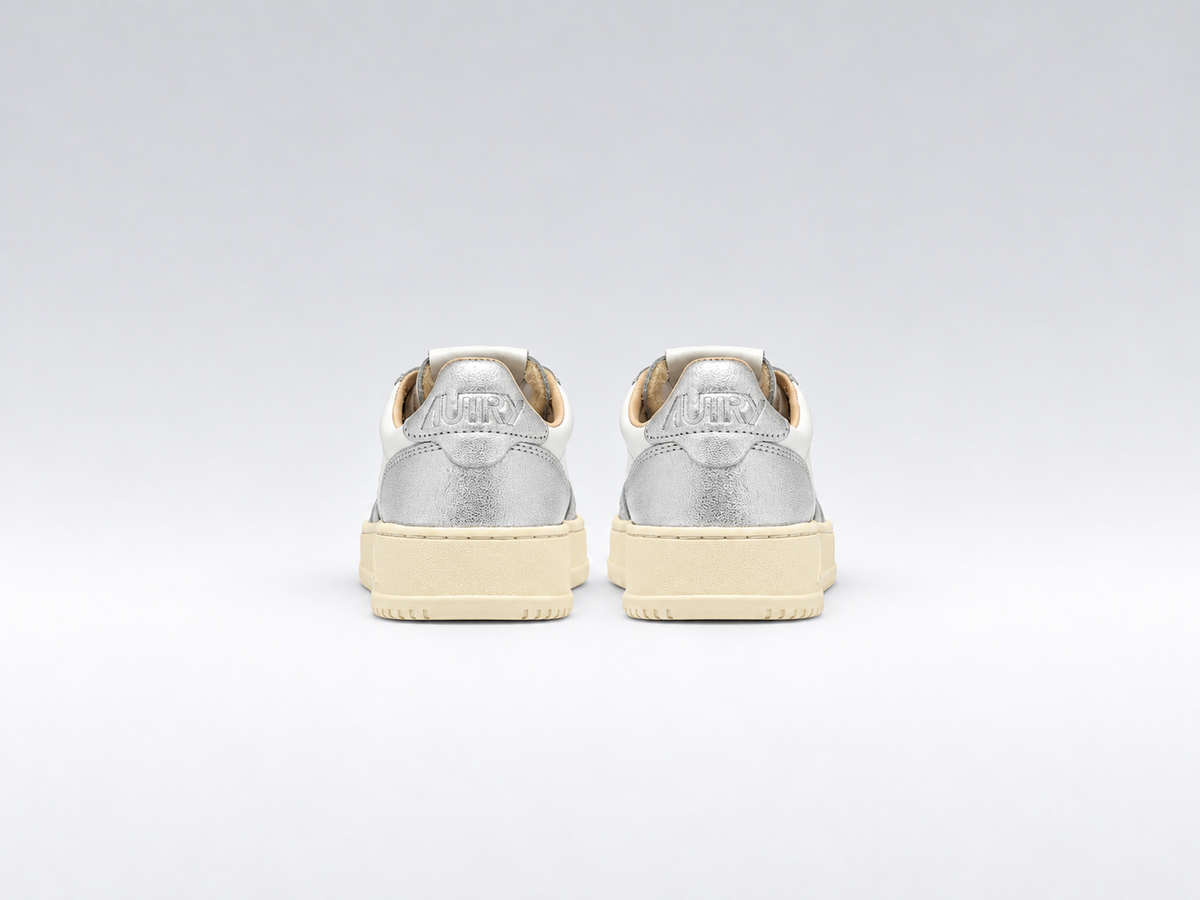 Sneakers Medalist Low Wom White Silver