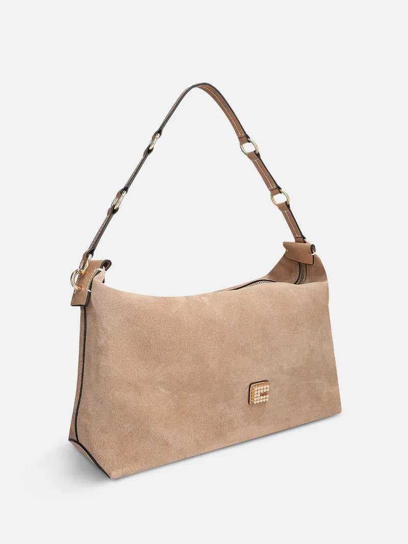 Sac Charly Suède Taupe