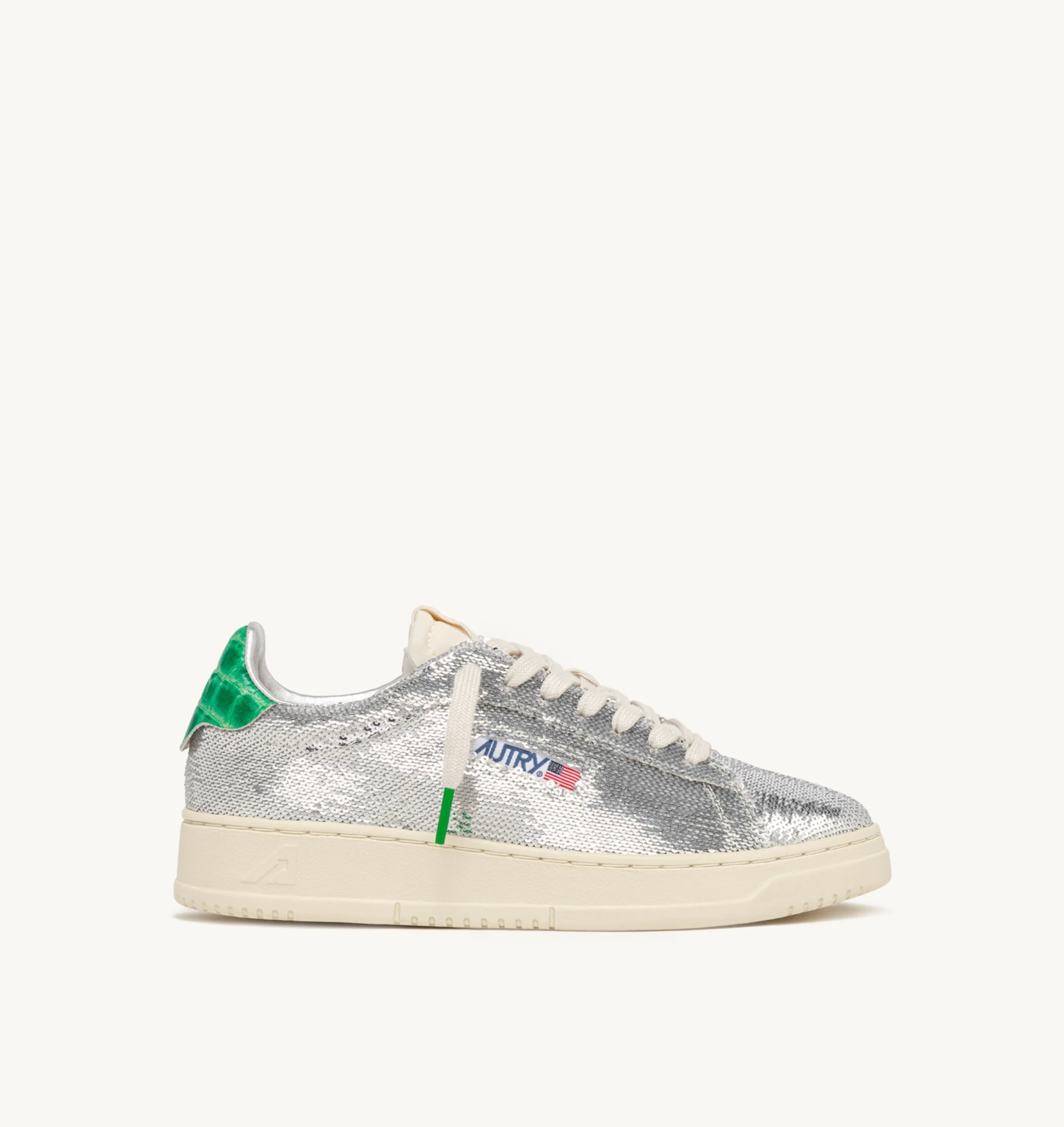 Baskets Dallas Low silver green