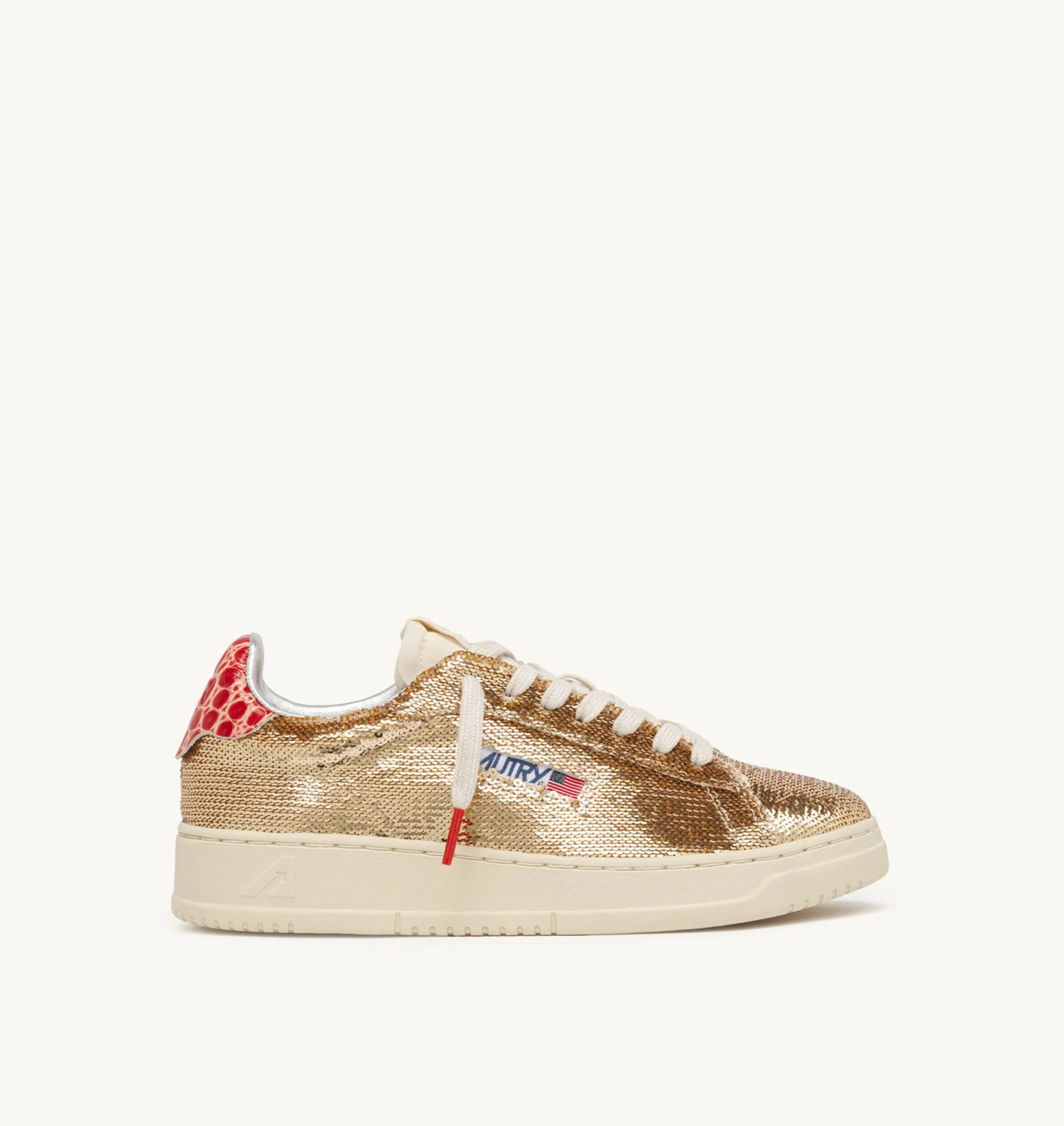 Baskets Dallas Low Platinum Red