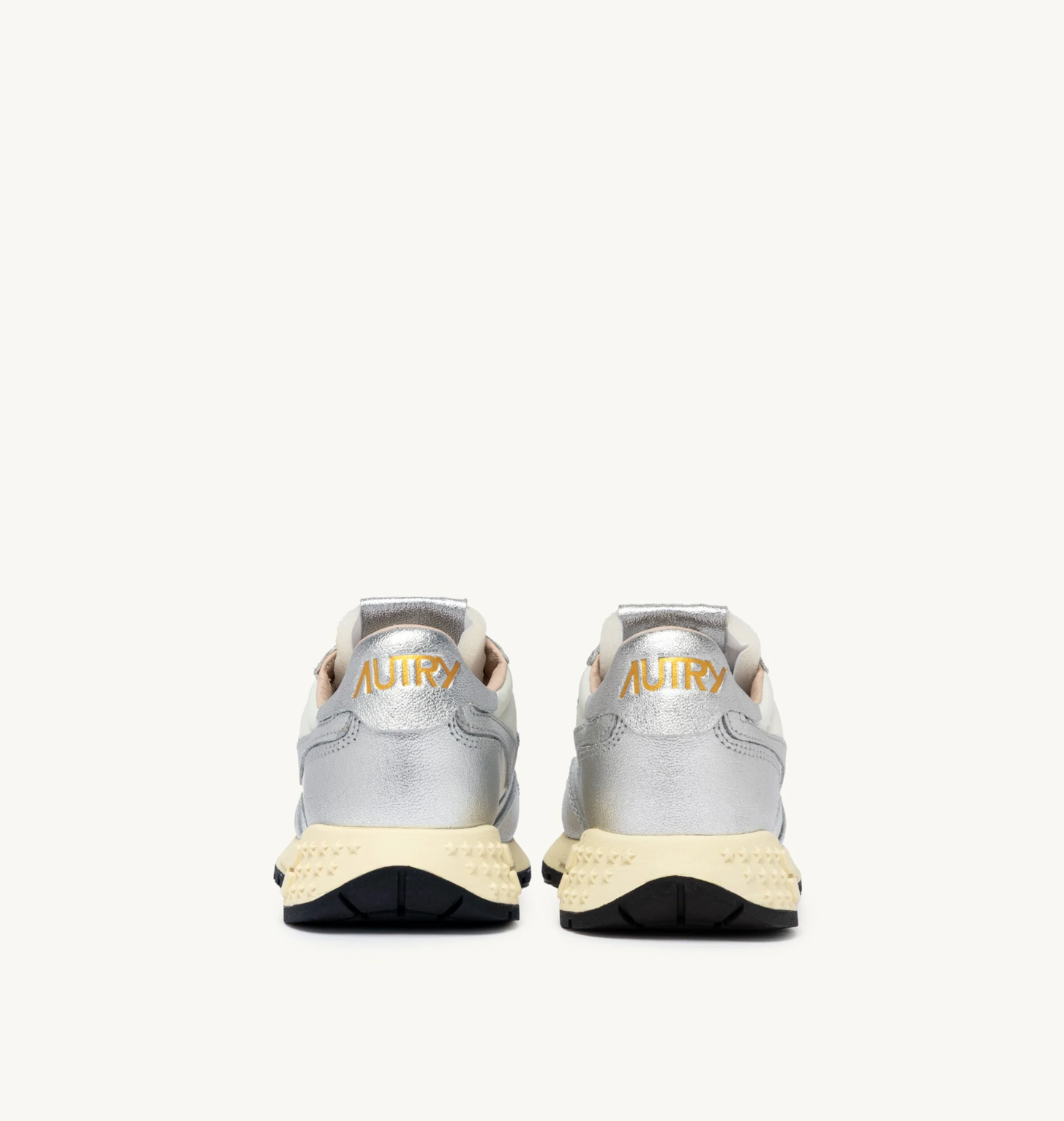 Baskets Reelwind Low white silver AN01