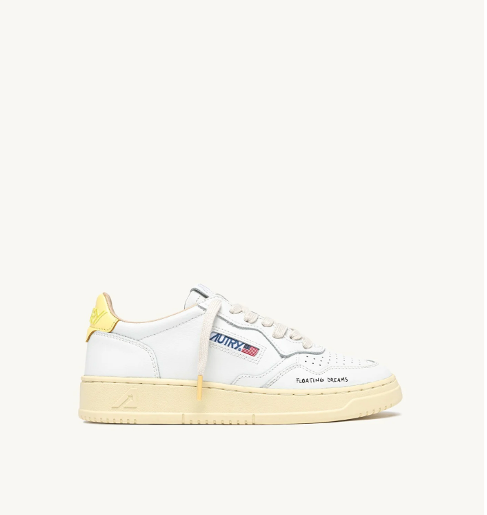 Basket Medalist Low Wom Jaune