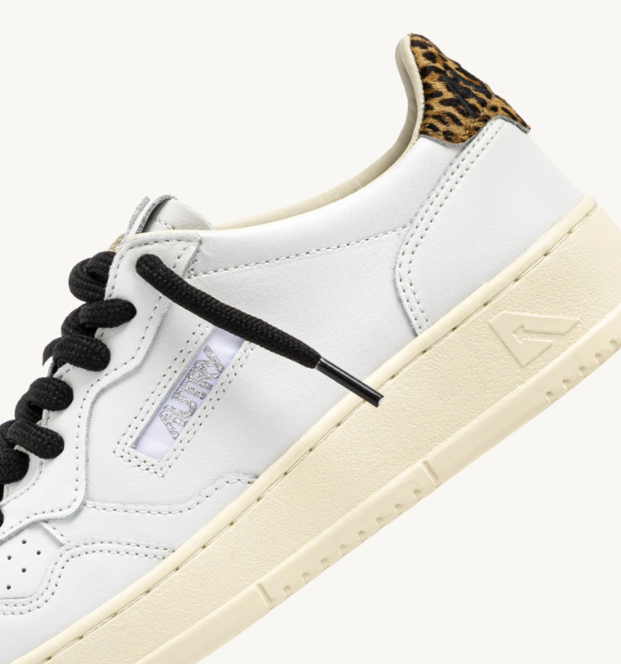 Basket Medalist Low Wom Léopard