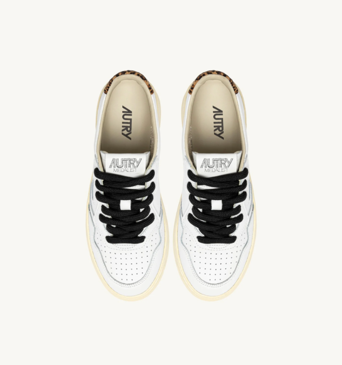 Basket Medalist Low Wom Léopard