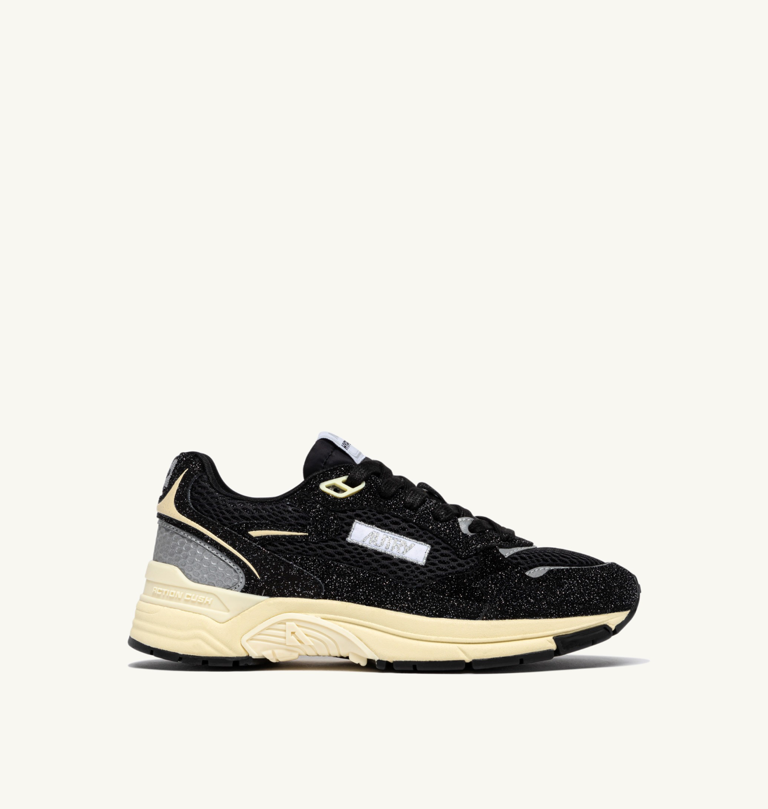 Baskets Hyperway Low Wom Black Silver