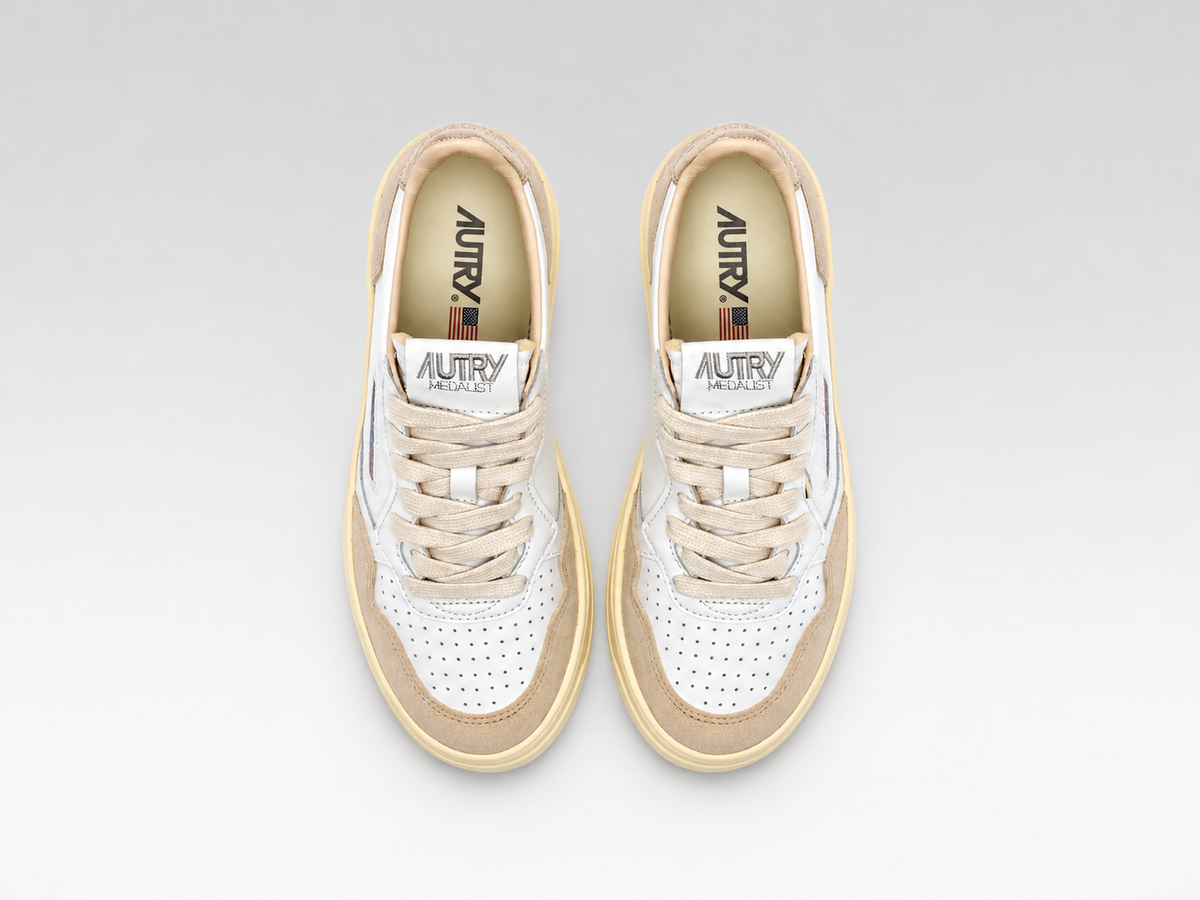 Sneakers Medalist Low Wom Gold & Beige