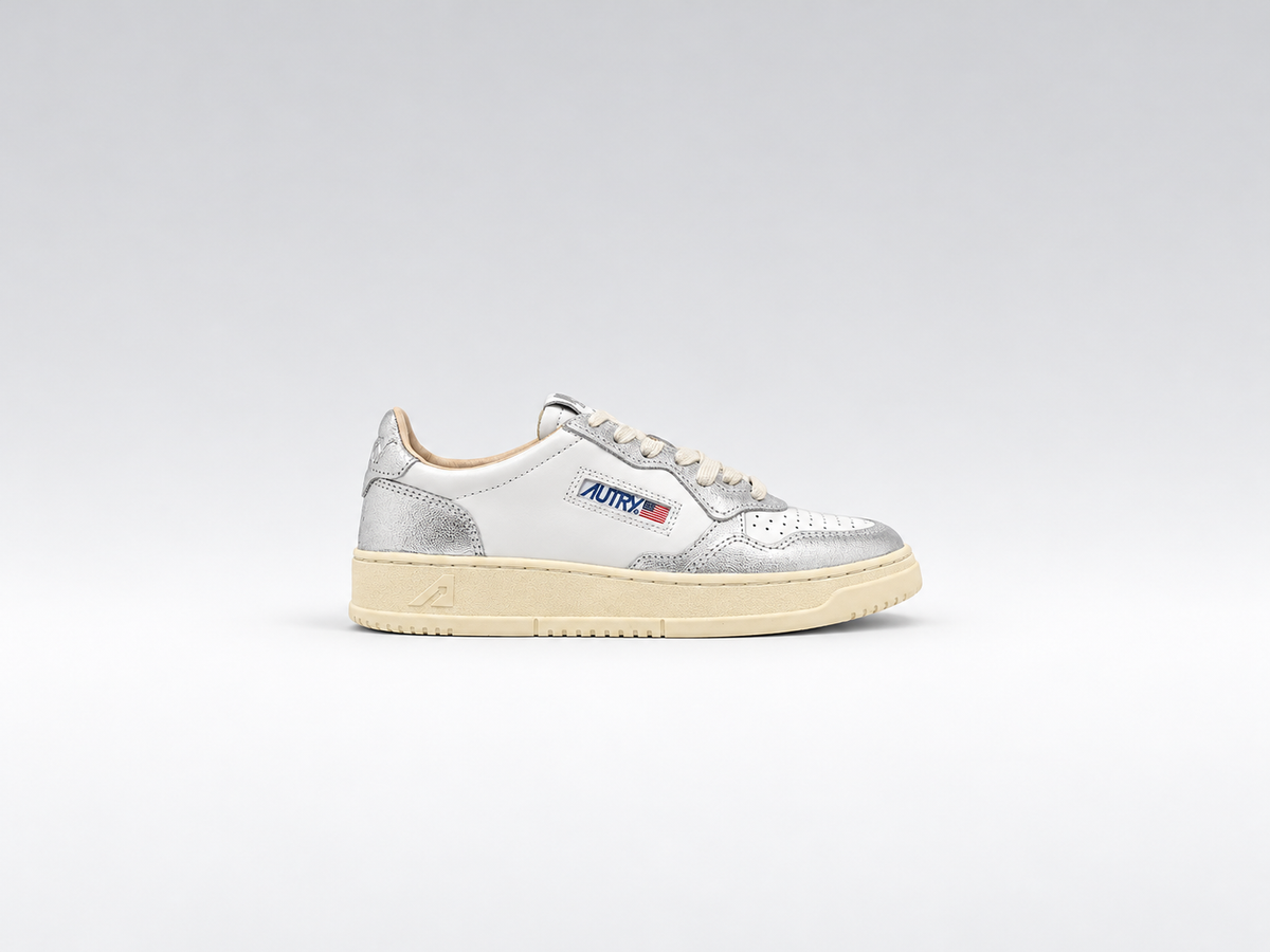 Sneakers Medalist Low Wom White Silver