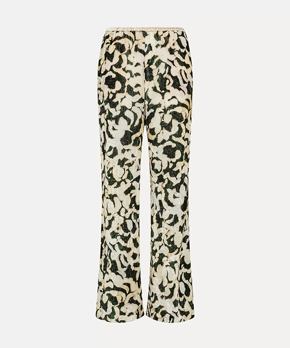 Pantalon large velvet