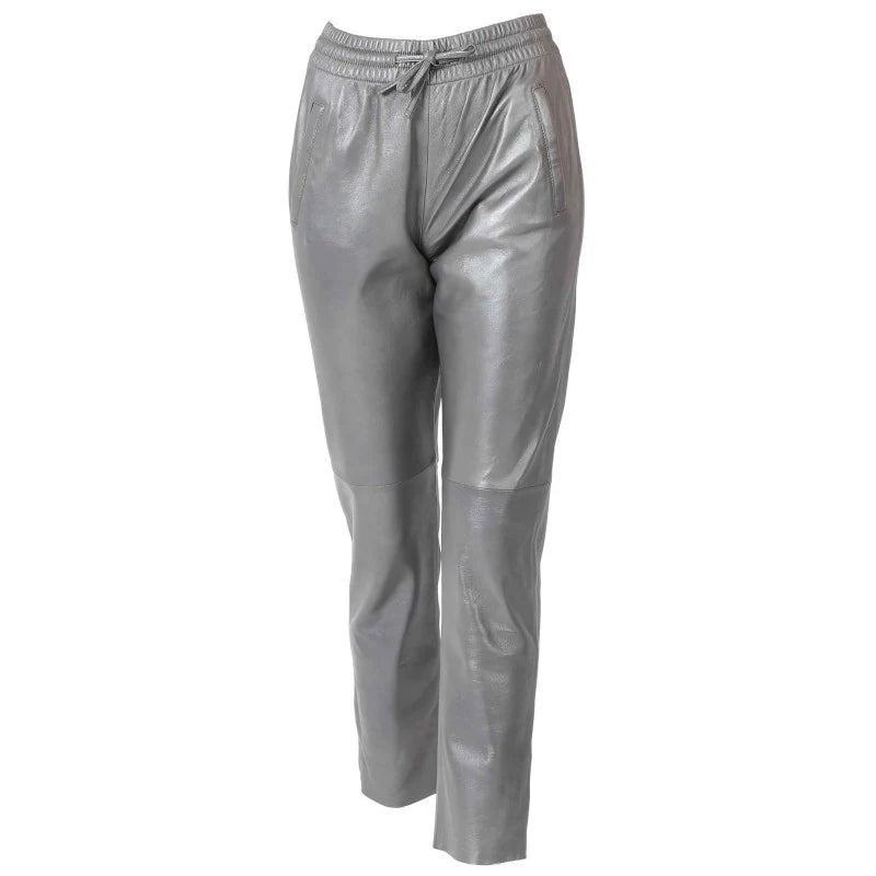 Pantalon cuir métal GIFT