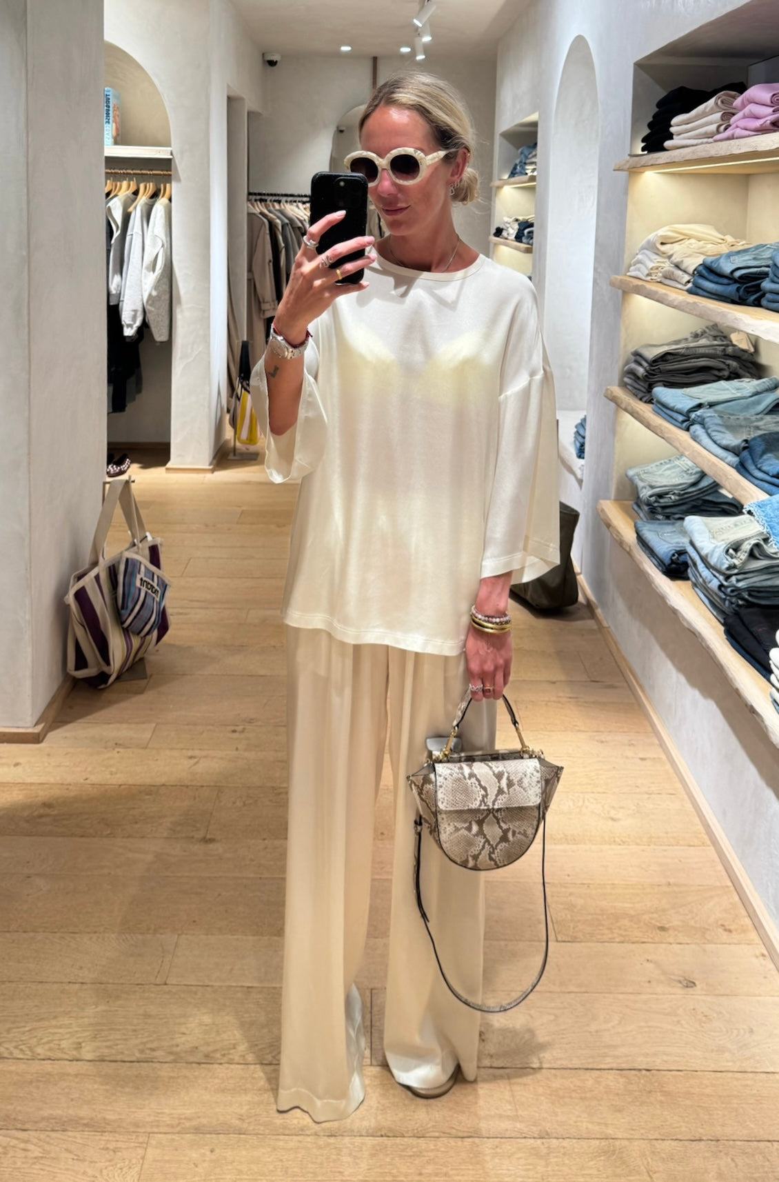 Pantalon Silk Satin
