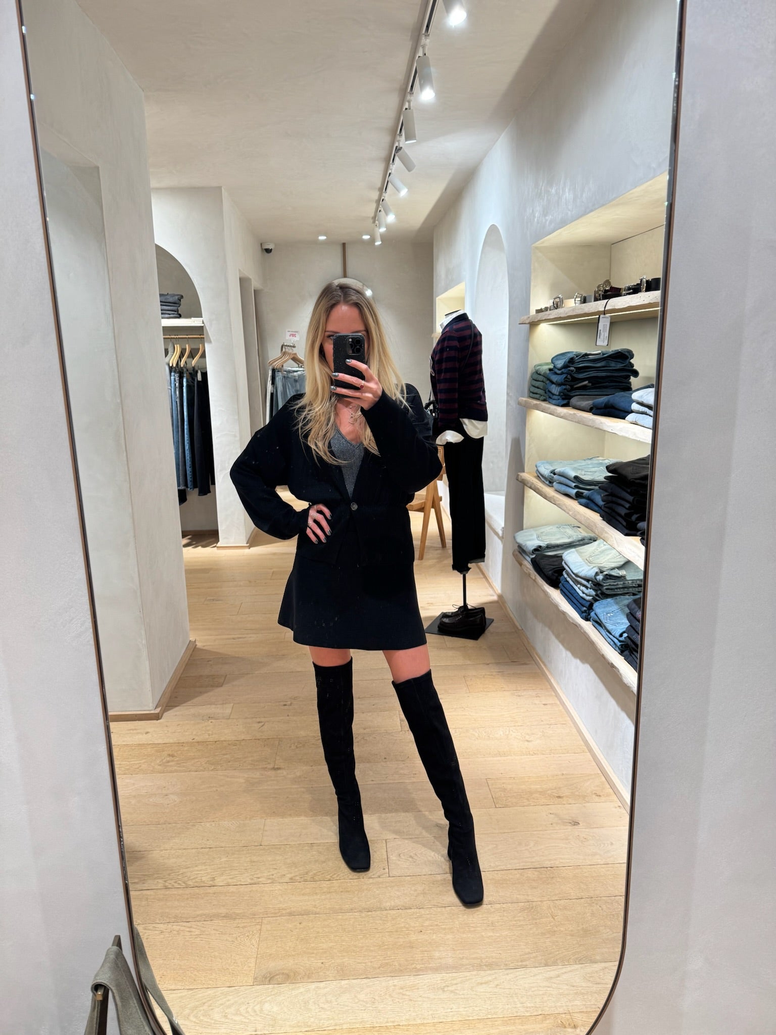 Cardigan brillant flashy