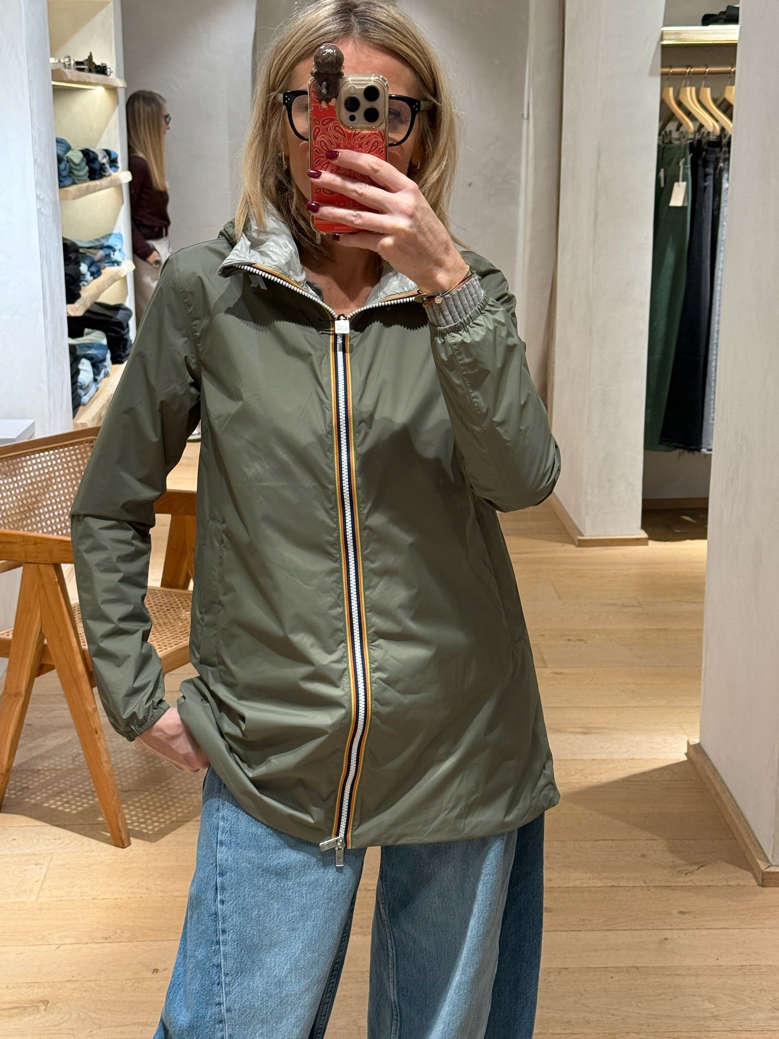 Veste longue Sophie doublé