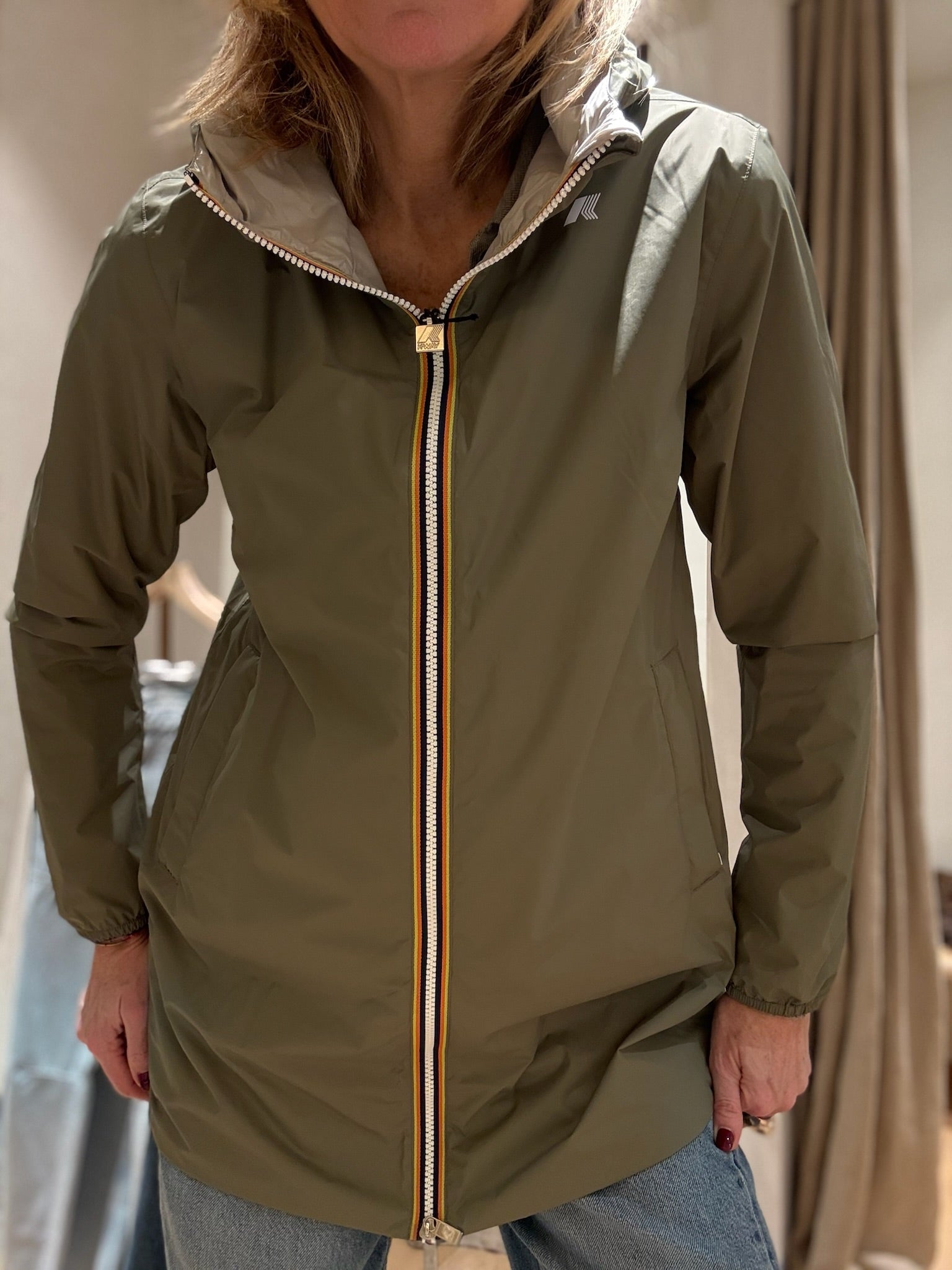 Veste longue Sophie doublé