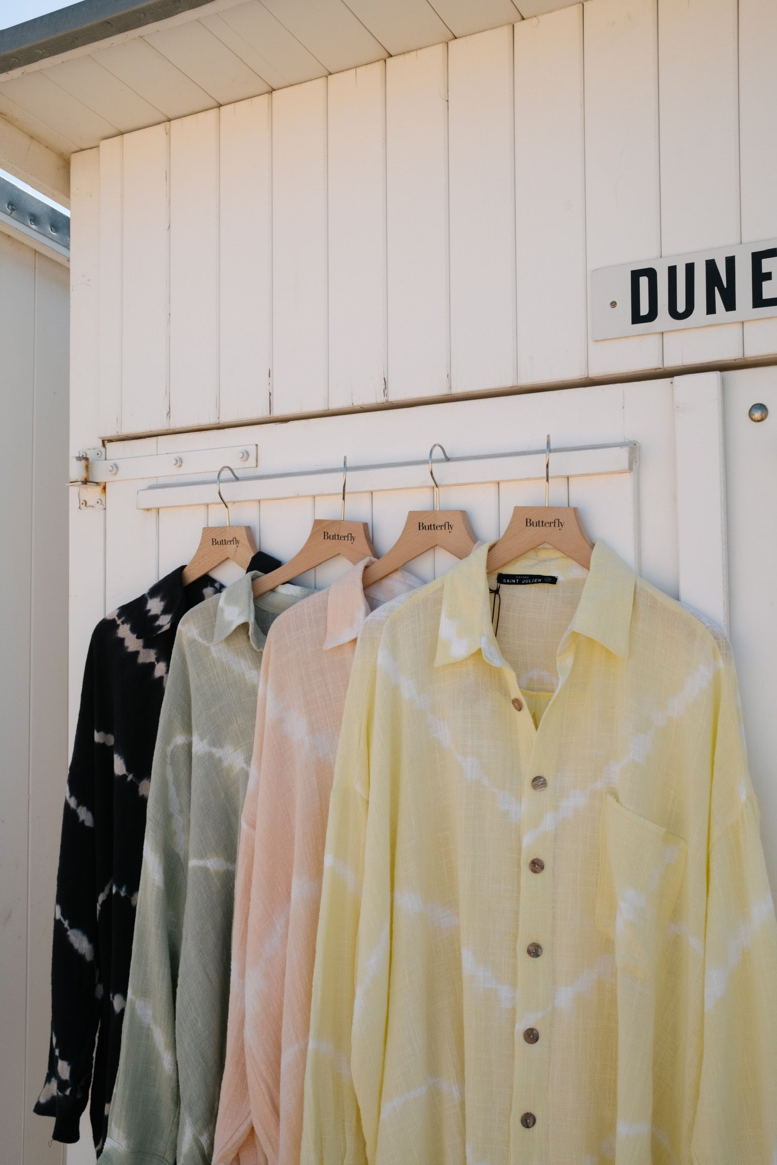 Robe chemise tie & dye MYKONOS