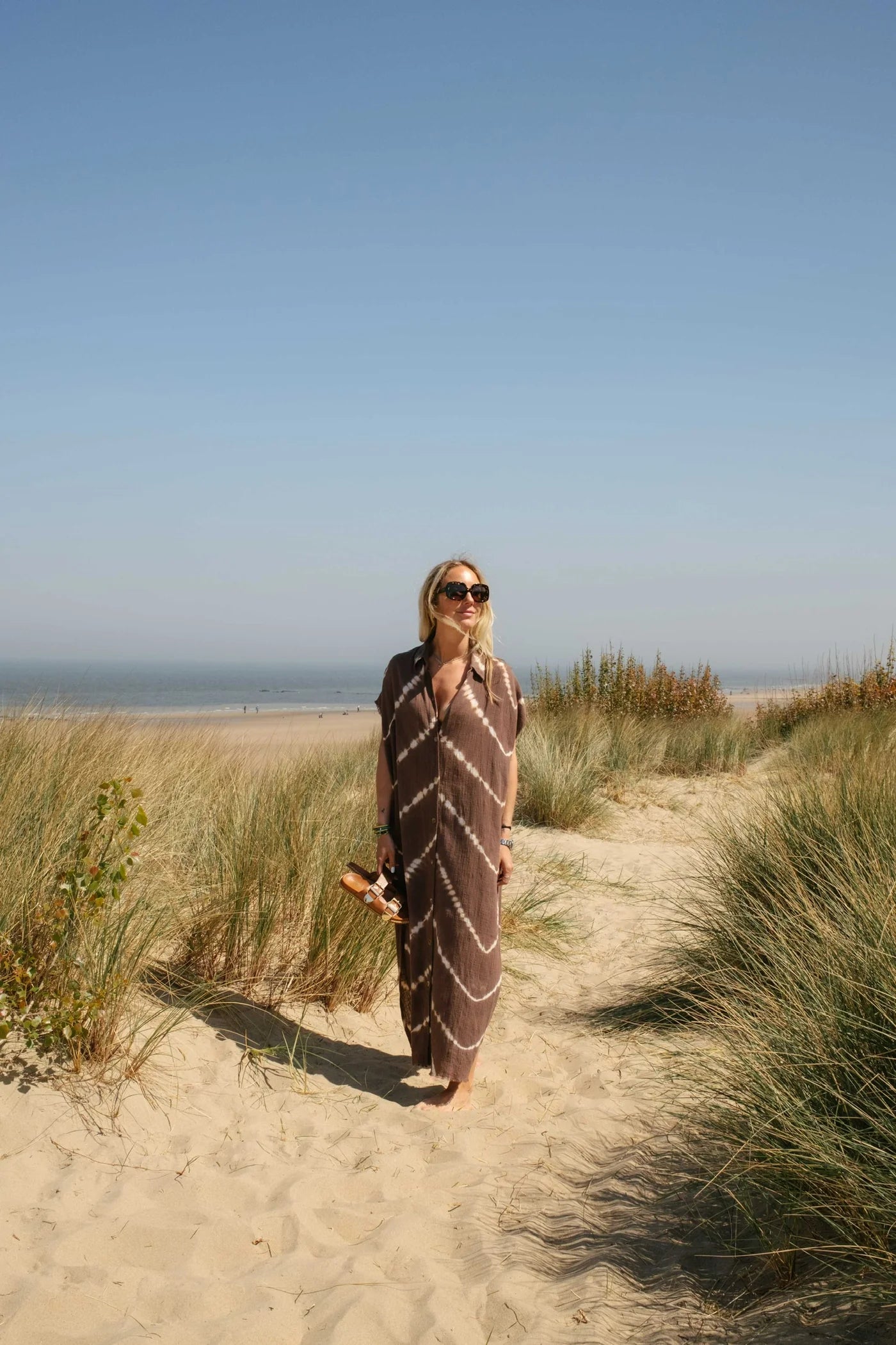 Robe chemise Tie & Dye MYKONOS